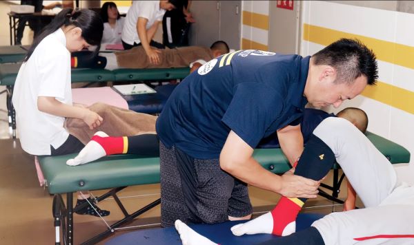 福岡医健・スポーツ専門学校_授業風景
